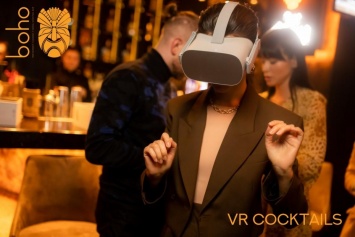 Прогрессивный ресторан "Boho" представил новое барное меню в формате VR "virtual reality"