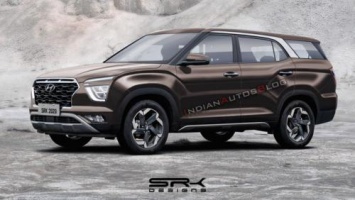 Такой ее еще никто не видел: Приживется ли в России трехрядная Hyundai Creta?