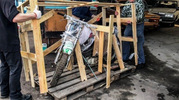 Найден 29-летний мотоцикл «Восход», который никогда не заводили