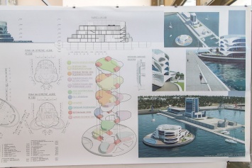 Плавающий остров, сквер вместо высотного гетто и арт-комплекс на заводе: будущее Одессы глазами студентов-архитекторов