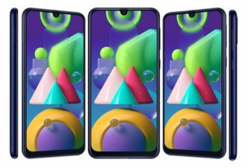 Опубликованы рендеры смартфона Samsung Galaxy M21