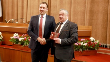 Александру Спиридонову присвоено почетное звание «Заслуженный юрист Республики Крым»