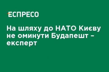 На пути к НАТО Киеву не обойти Будапешт - эксперт