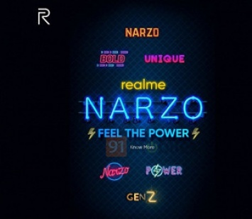 Realme будет выпускать смартфоны Narzo