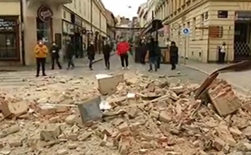 Земля уходила из-под ног: Хорватию накрыли сразу два мощных землетрясения, здания просто рассыпались. Фото