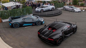Компания Bugatti показа шесть новинок