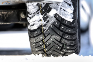 Новые шипованные шины Kontio Ice Paw дебютировали на полигоне в Ивало