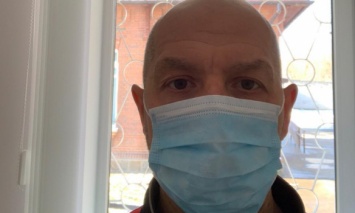 Зараженный коронавирусом житель Житомира записал видеоблог из палаты