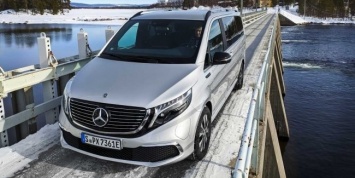 Новый Mercedes EQV прошел арктические тесты