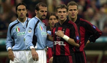 Хет-трик Шевченко в захватывающем триллере Лацио - Милан 1999 года