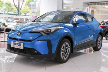 Электрический Toyota C-HR Electric вышел на китайском рынке