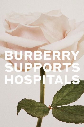 Burberry начинает изготавливать больничные халаты и маски