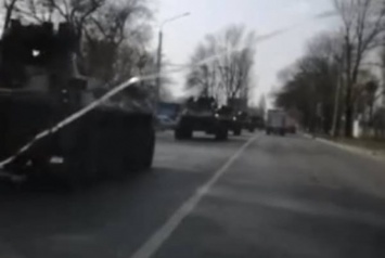 В Ростов-на-Дону зашла военная техника: город закрывают полностью
