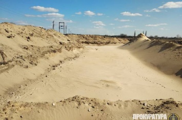 В Северодонецке предприниматель незаконно добывал песок, - прокуратура