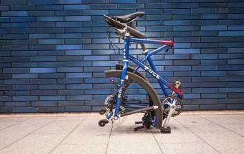 Калифорнийский инженер изобрел велосипед со складными колесами (видео)