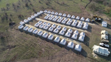 На Днепропетровщине появился единственный в Украине палаточный городок для обсервации людей