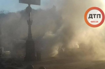 Пожар на Крещатике оставил без света Нацбанк и Украинский дом - список отключений