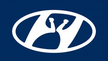 Логотип Hyundai превратился в социальную рекламу