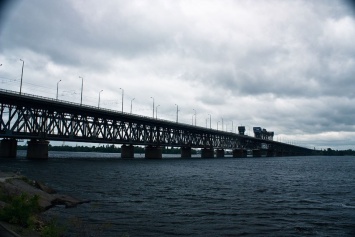 В Днепре был построен уникальный мост (Фото)