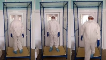 Украинское оборудование для дезинфекции медиков прошло испытание