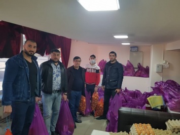 На Ставрополье азербайджанцы купили продукты нуждающимся семьям во время пандемии