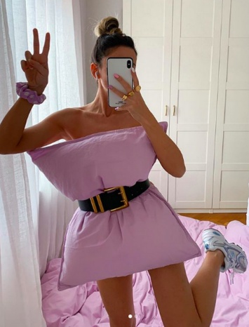 Платье из подушки - новый флешмоб в Instagram