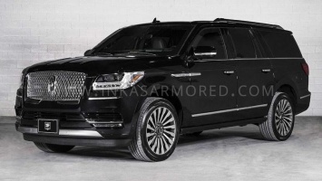 Ателье Inkas представило бронированную версию кроссовера Lincoln Navigator L