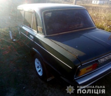В Запорожской области нашли украденный автомобиль и угонщика