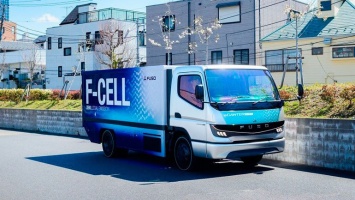 Mitsubishi Fuso анонсировала выпуск водородных грузовиков e-Canter F-CELL