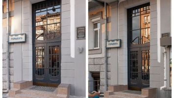 Артемий Лебедев восстановил двери в дореволюционном доме Киева, где офис его студии дизайна