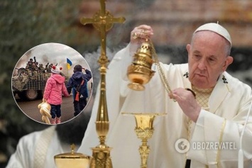 ''Пусть прекратятся страдания Донбасса!'' Папа Римский вспомнил Украину в пасхальном послании. Видео