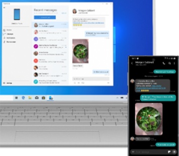 В Windows 10 появились эксклюзивные функции для смартфонов Samsung