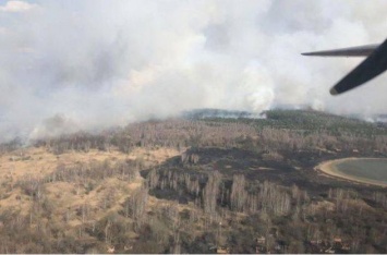 Пожар в Чернобыльской зоне остановлен: детали