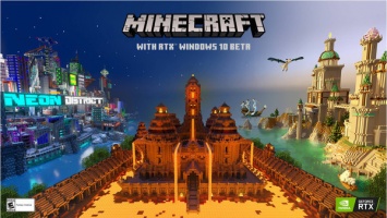 Бета-версия Minecraft с RTX для Windows подарит потрясающие впечатления