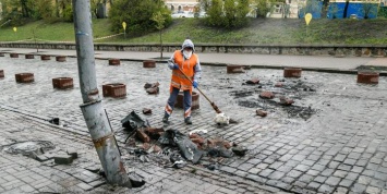 Доказательство расстрелов на Майдане и памятник революции повредили во время спецоперации СБУ (ФОТО)