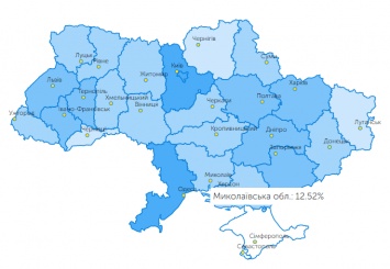 Только 12,52% жителей Николаевской области придерживаются домашней изоляции (ИНФОГРАФИКА)