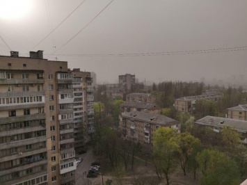 Киев накрыла пылевая буря: откуда она взялась