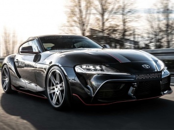 Toyota Supra зарядят