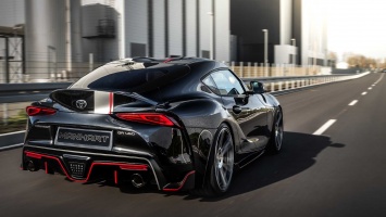 Ателье Manhart отправило Toyota Supra на темную сторону