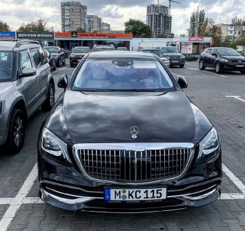 В Украине заметили новый роскошный Maybach