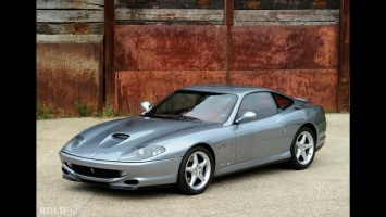 Это надо слышать - мощный Ferrari 550 Maranello без глушителя