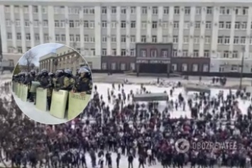 В Северной Осетии взбунтовались против карантина: ОМОН разогнал тысячи людей. Фото и видео