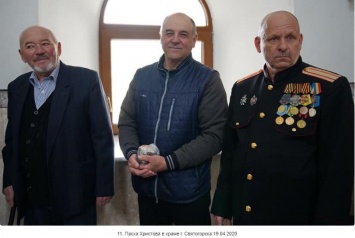 В Святогорской лавре на Пасху засветился террорист ''ДНР'': появилось фото