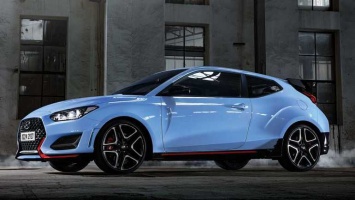 Hyundai Veloster N 2020 дебютирует с новой трансмиссией