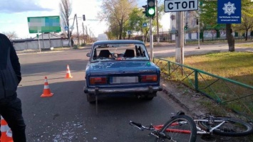 В Рубежном случилось ДТП с участием велосипедиста