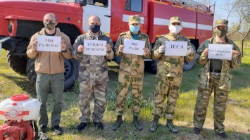 Мы ради вас тушим пожары, - лесники просят крымчан оставаться дома