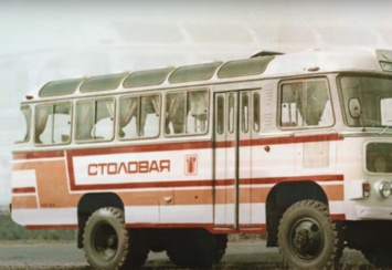 Новое - хорошо забытое старое: в сети показали уникальный ЛАЗ - автобус - столовая
