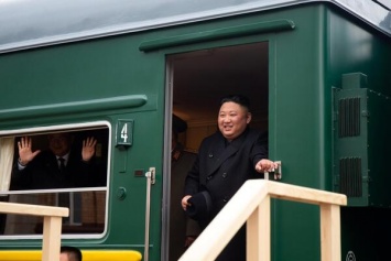 Поезд пропавшего Ким Чен Ына удалось снять со спутника. Фото
