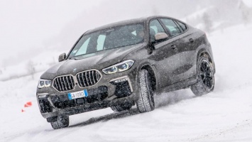 Электрический BMW X6 тестируют в суровых условиях