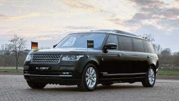 Компания Klassen сделала из внедорожника Range Rover пуленепробиваемый лимузин